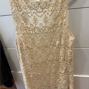 Dolce Cabo Cream Lace Top